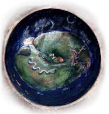 The Circle And Creation - Jade (375x392), Png Download