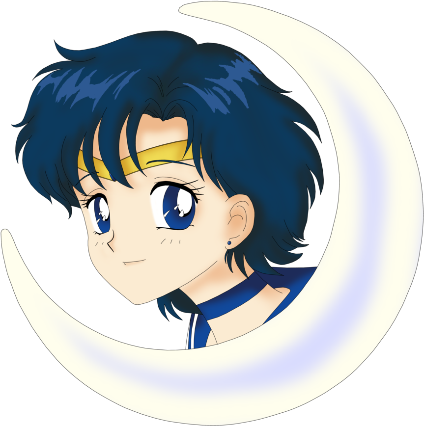 Sailor Mercury Images Sailor Mercury Hd Wallpaper And - Sailor Mercury Ami Mizuno Print Vinyl Cross Body Bag (900x894), Png Download