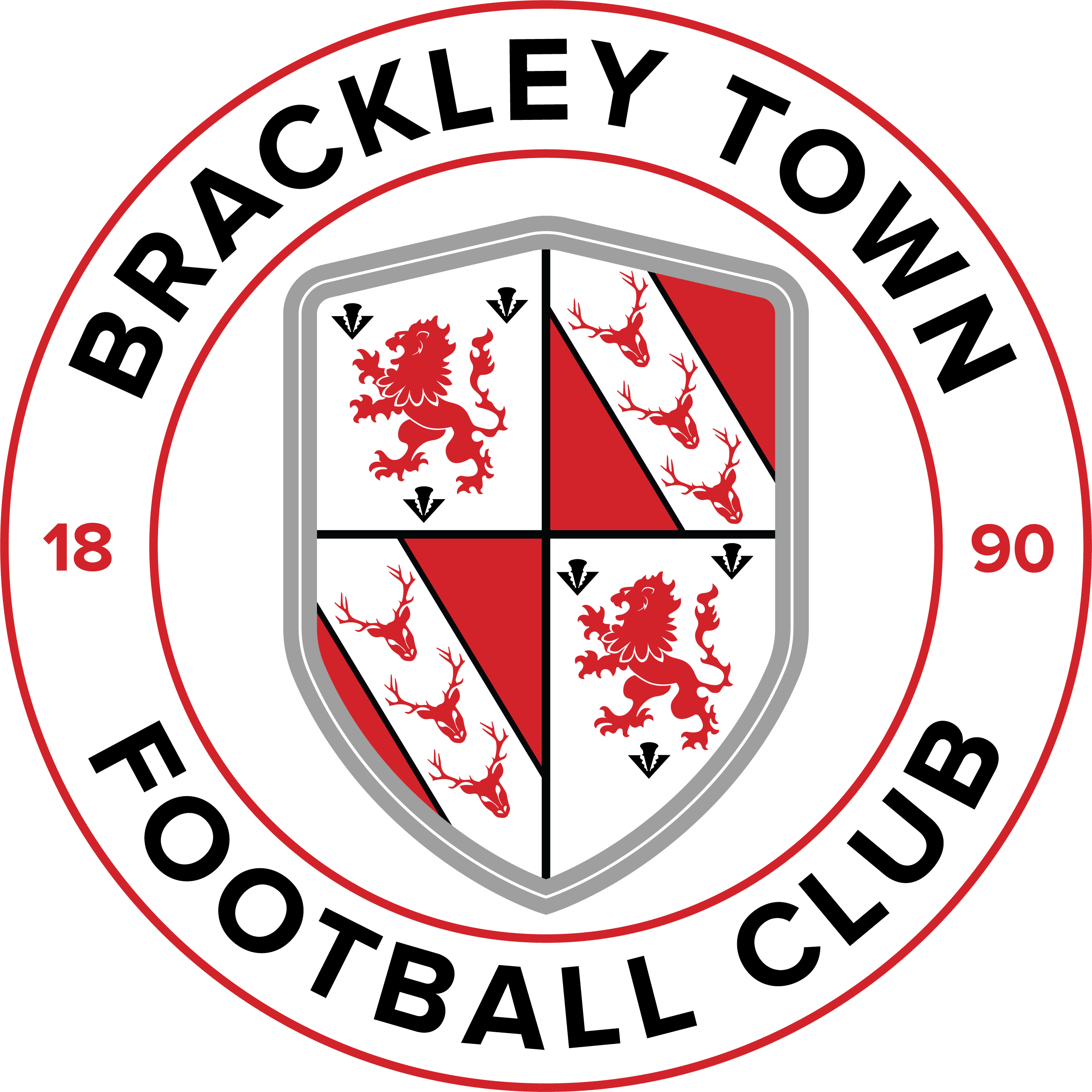Brackley Town Football Club Badge - Brackley Town Football Club (2632x2632), Png Download