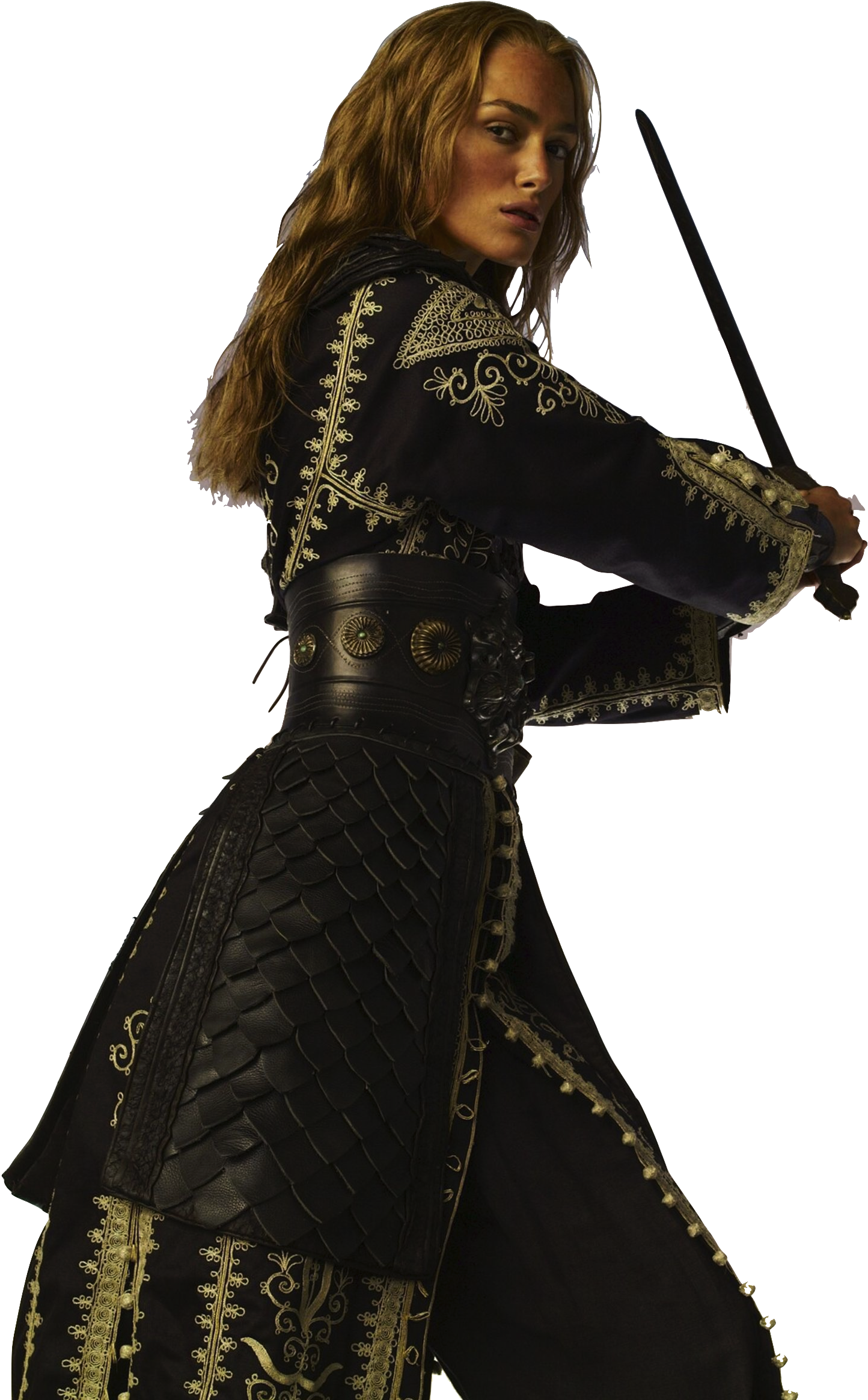 Pirates Of The Caribbean Png Image - Elizabeth Swann Pirate (1444x2328), Png Download