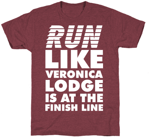 Run Like Veronica Is At The Finish Line Tee - Jughead Jones Joggers (484x484), Png Download