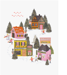 Christmas Town Png - Png Christmas Town (500x303), Png Download