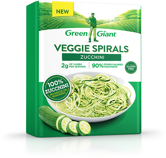 Green Giant Veggie Spirals (640x640), Png Download