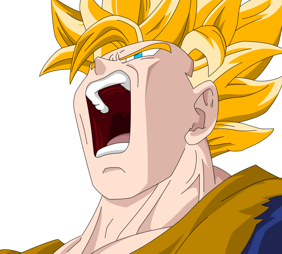Post - Goku Powering Up Png (941x849), Png Download