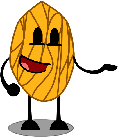 Almond - Bfdi Almond (527x486), Png Download