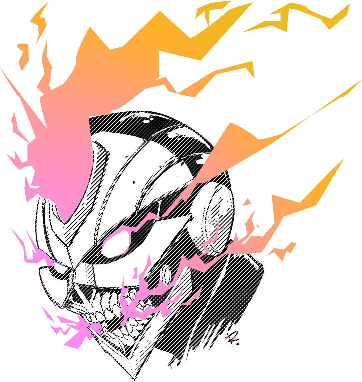 Robbie Reyes, Ghost Rider - Ghost Rider Robbie Reyes Profile (1600x1600), Png Download