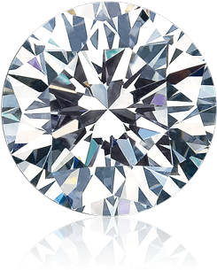 55 Carat Round Diamond - Fancy Cut Round Diamonds (284x432), Png Download