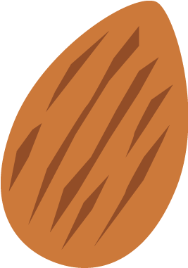 Almond - Chocolate (380x380), Png Download