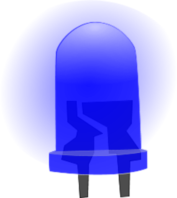 Picture Transparent Download Holiday Clipart Led Light - Light-emitting Diode (600x673), Png Download