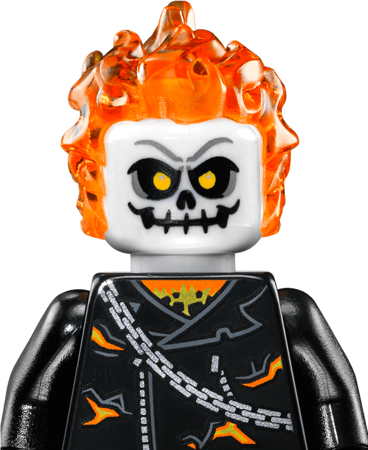 Ghost Rider - Lego 76058 Spider-man: Ghost Rider Team-up (720x960), Png Download