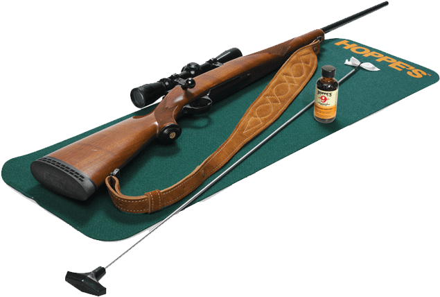 Gun Cleaning Pad - Hoppes Gun Cleaning Pad, 12" X 36" (640x640), Png Download