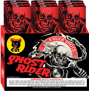 Image Metadata - Ghost Rider Firework (400x400), Png Download