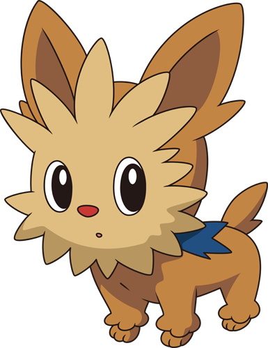 506lillipup Bw Anime - Lillipup Pokemon (385x500), Png Download