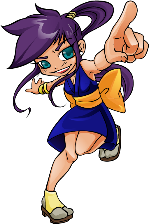 Anime Mascot (612x792), Png Download