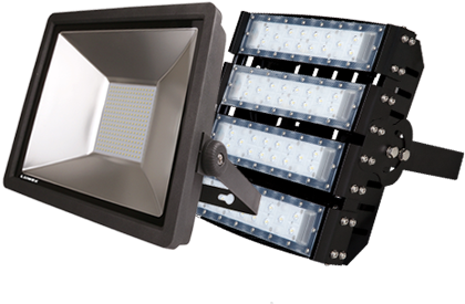 Residential, Commercial & Industrial Led Lights Backed - Led Lights Png (469x311), Png Download