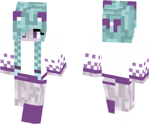 Cute Anime Girl In A Sweater ❤ - Anime (584x497), Png Download