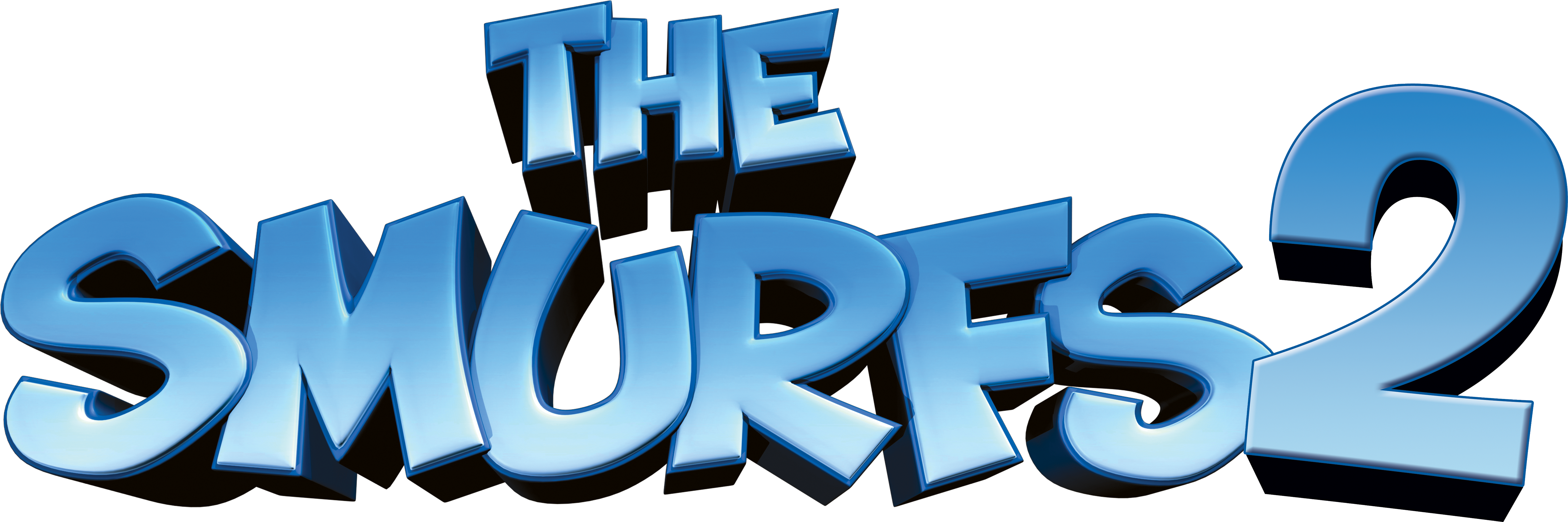 Thesmurfs2 - Smurfs 2 Movie Novelization (5376x1876), Png Download