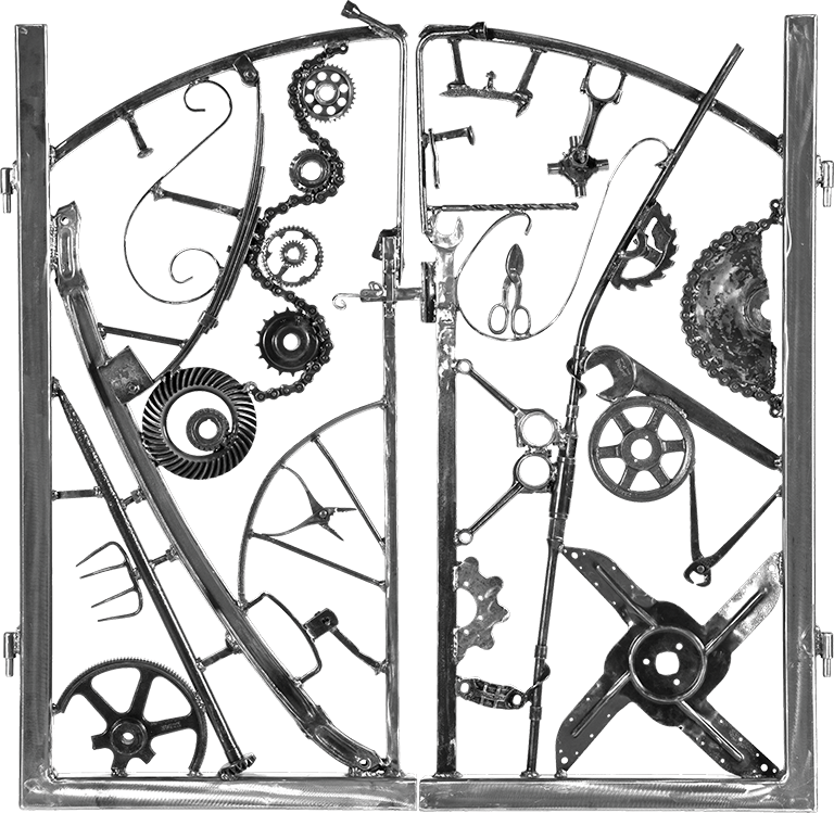 Home-gates - Bob Dylan Gates (768x749), Png Download