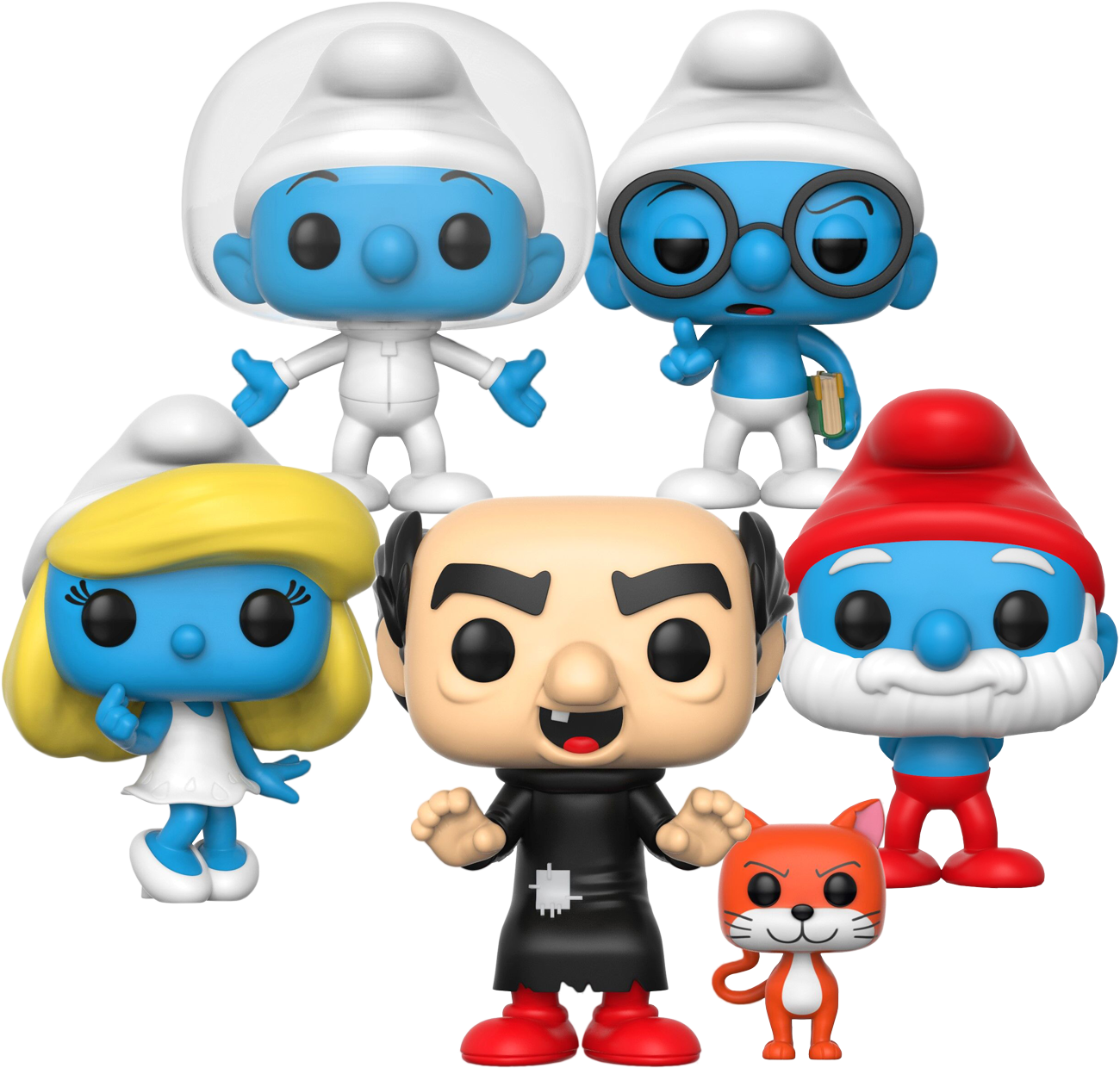 The - Funko Smurfs (1300x1240), Png Download