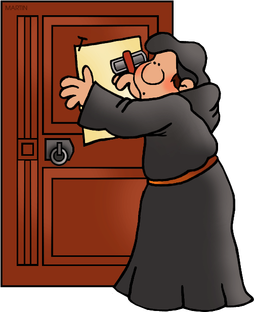 World Clip Art By Phillip - Martin Luther Clipart (527x648), Png Download
