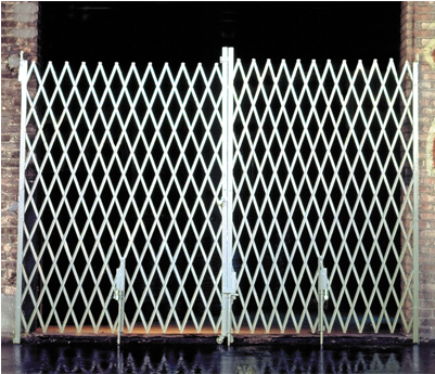 Security Gate - Scissor Shop Front Shutters (400x465), Png Download