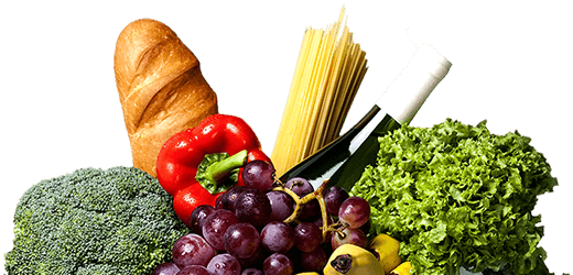 Bag Of Groceries - Grocery Store (520x250), Png Download