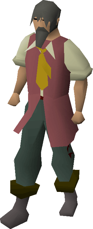 Bob Barter - Hornwood Helm Osrs (308x759), Png Download