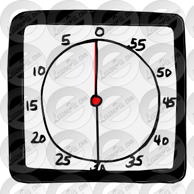 Png Library Library Alarm Clipart Visual - Timer (380x380), Png Download