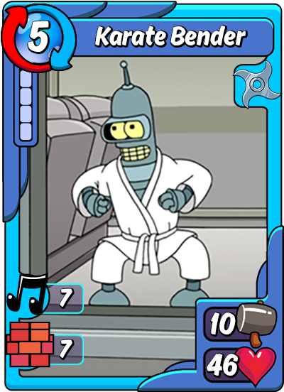 Karate-bender - Animation Throwdown Stewie (450x600), Png Download