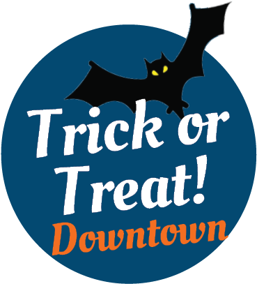 Trick Or Treating In Downtown La Crosse - Bat (398x435), Png Download