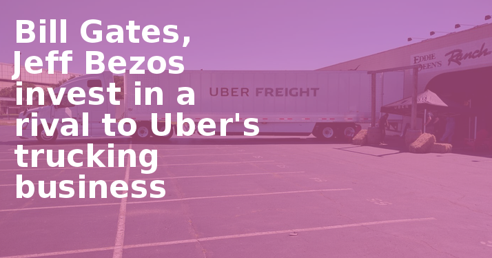 Bill Gates, Jeff Bezos Invest In A Rival To Uber's - Not A Terrorist (714x374), Png Download