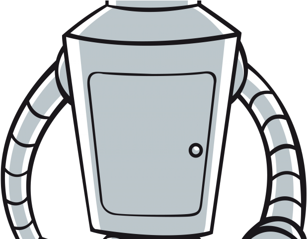 Futurama Clipart Bender - Bender From Futurama Png (640x480), Png Download