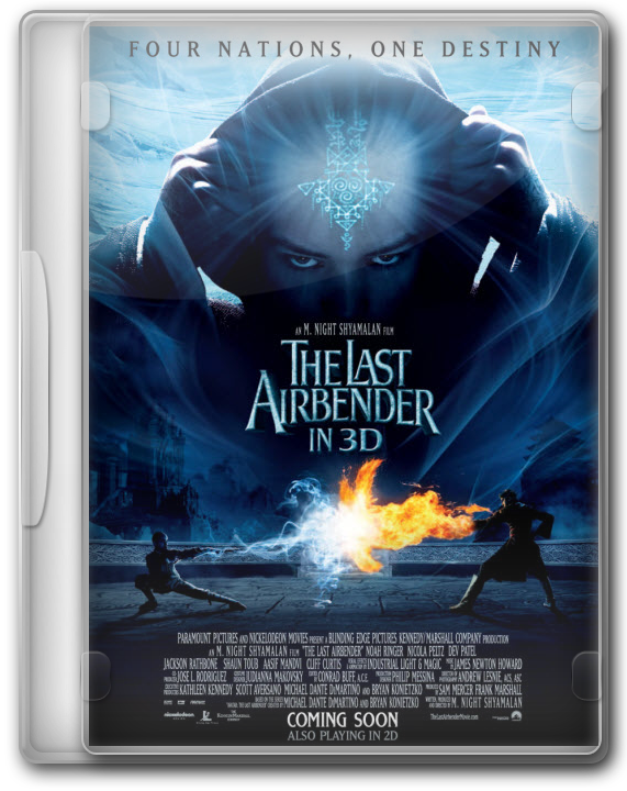 Last Airbender Movie Poster (571x720), Png Download