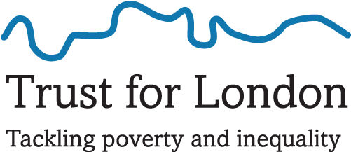 Using Our Logo - Trust For London Logo (528x244), Png Download