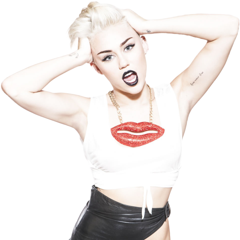 Miley Cyrus Png File - We Cant Stop Miley Cyrus (894x894), Png Download