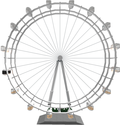 London Eye Png Image - London Eye Clipart Png (420x420), Png Download