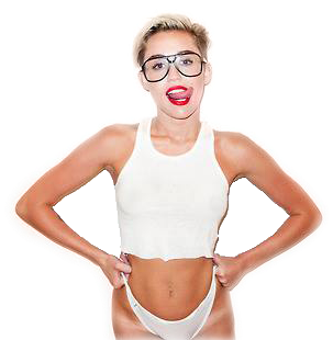 Miley Cyrus Terry Richardson (500x334), Png Download