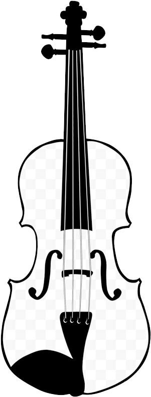 Clip Violin Drawing Bow Clip Art Hand Painted - Violin Drawing Clip Art (1024x1045), Png Download