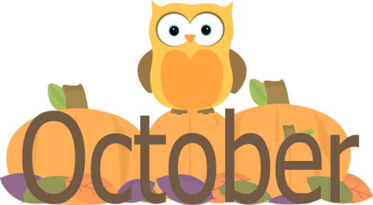 Posted On October 2nd, - October Clipart Free (540x297), Png Download