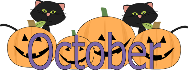 October Png Picture - October Clip Art (600x224), Png Download