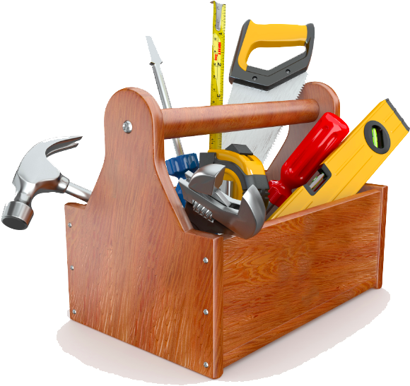 Toolbox Png Clipart - Prestação De Serviços E Reformas (596x552), Png Download