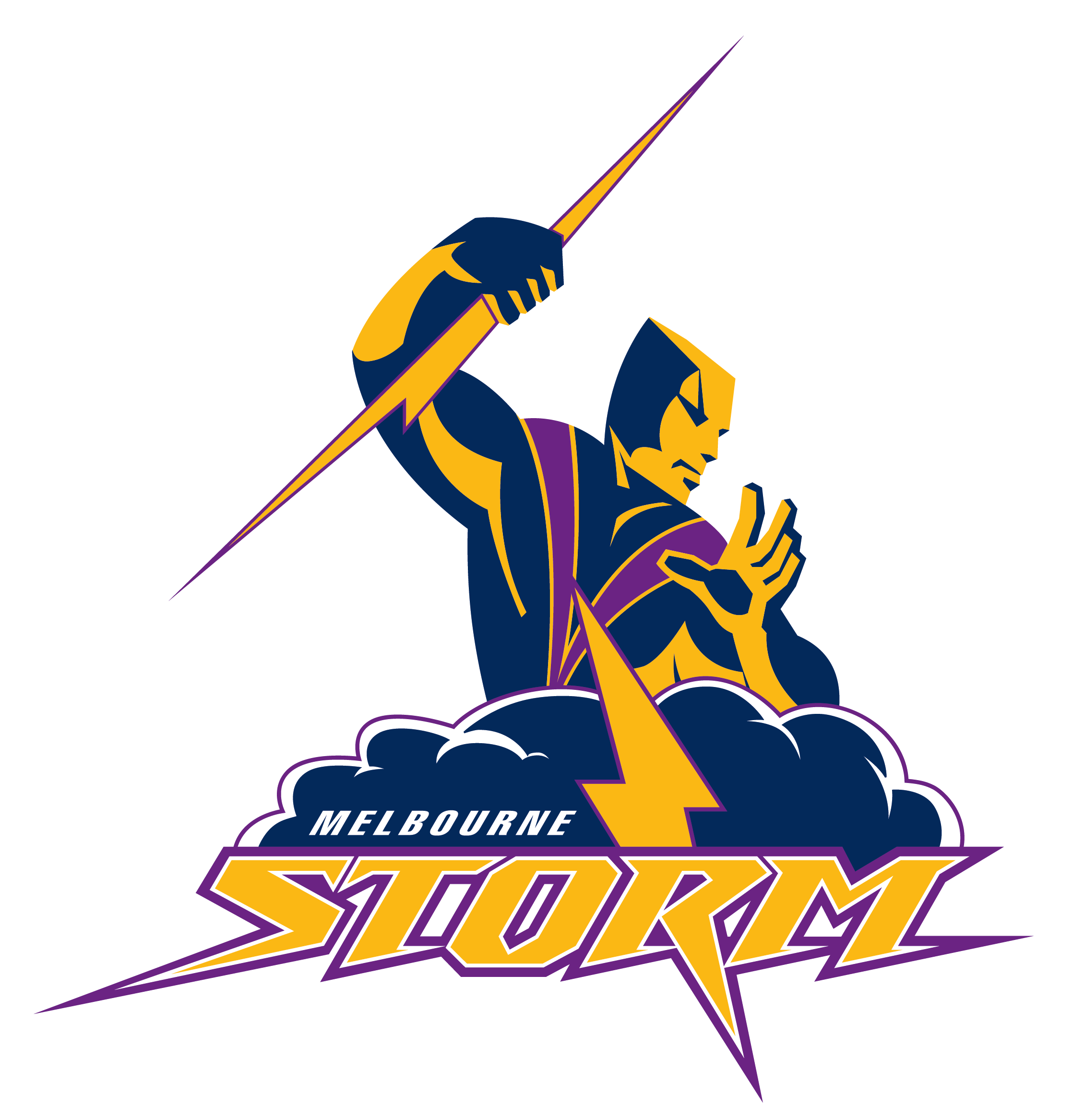 Storm Logo [melbourne Storm] - Melbourne Storm Logo (2341x2380), Png Download