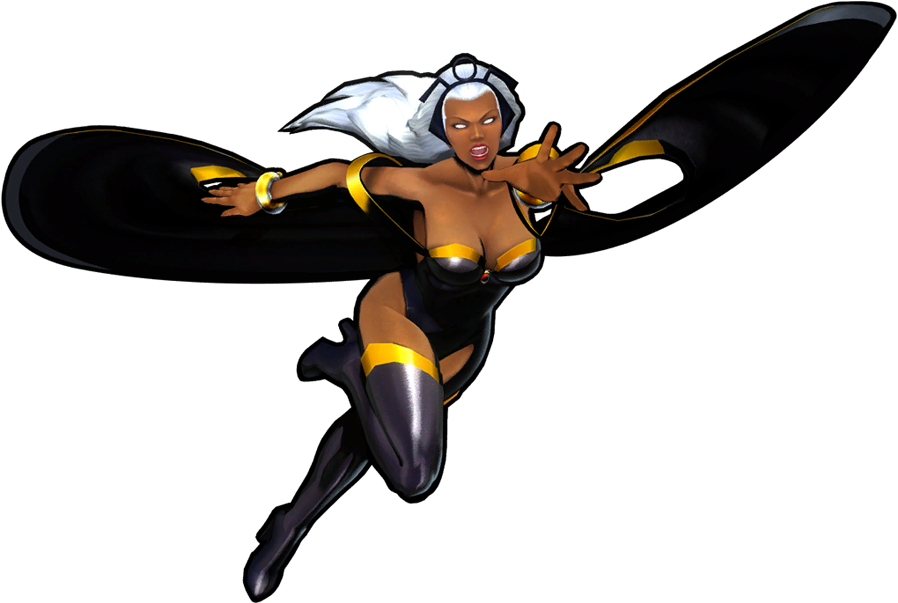 No Caption Provided - Storm Ultimate Marvel Vs Capcom 3 (900x900), Png Download