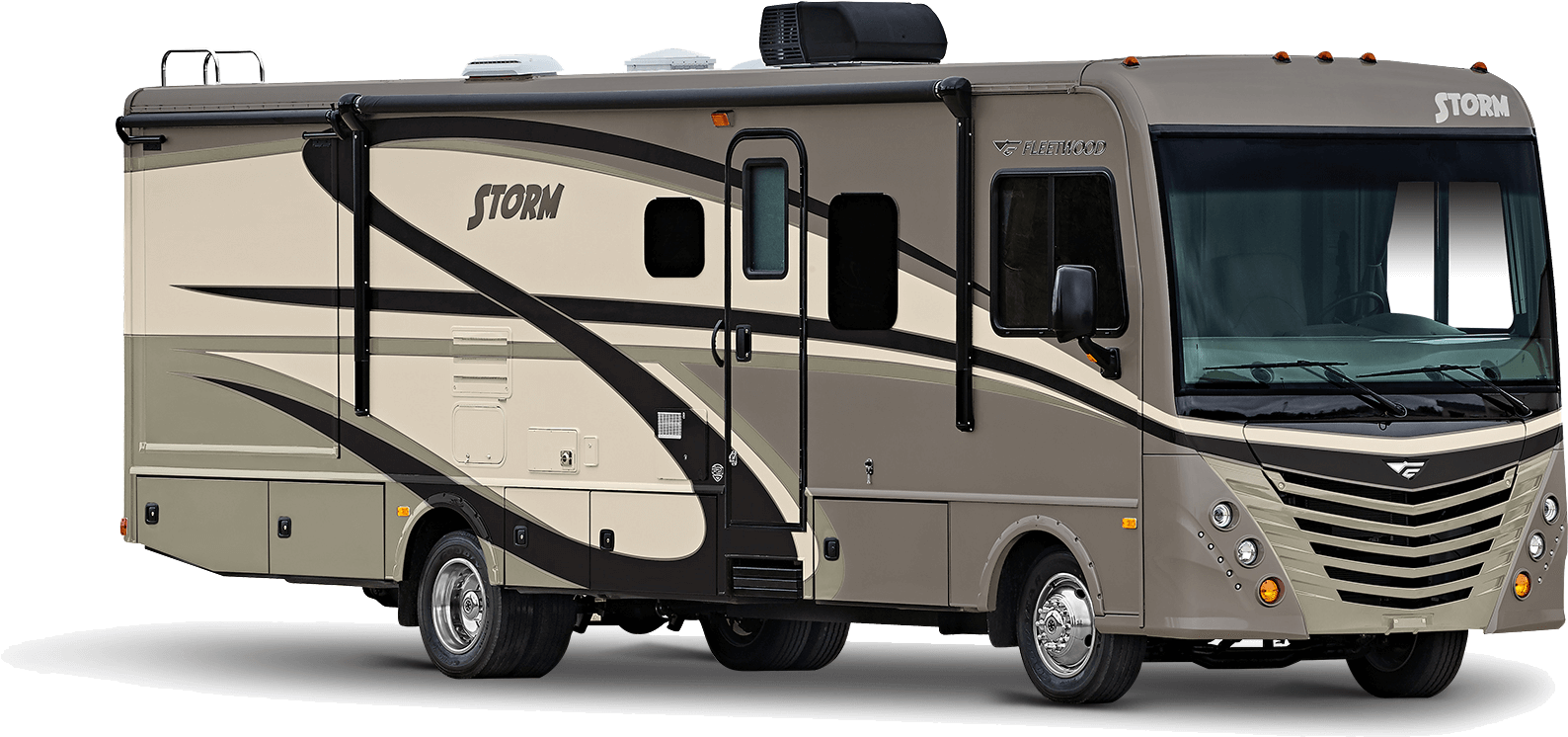 Fleetwood Storm - Recreational Vehicle (1750x895), Png Download