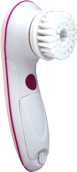 Sonic Facial Brush With 1 Nylon & 1 Silicone Brush - Precision Beauty Sonic Facial Brush With Nylon (611x817), Png Download