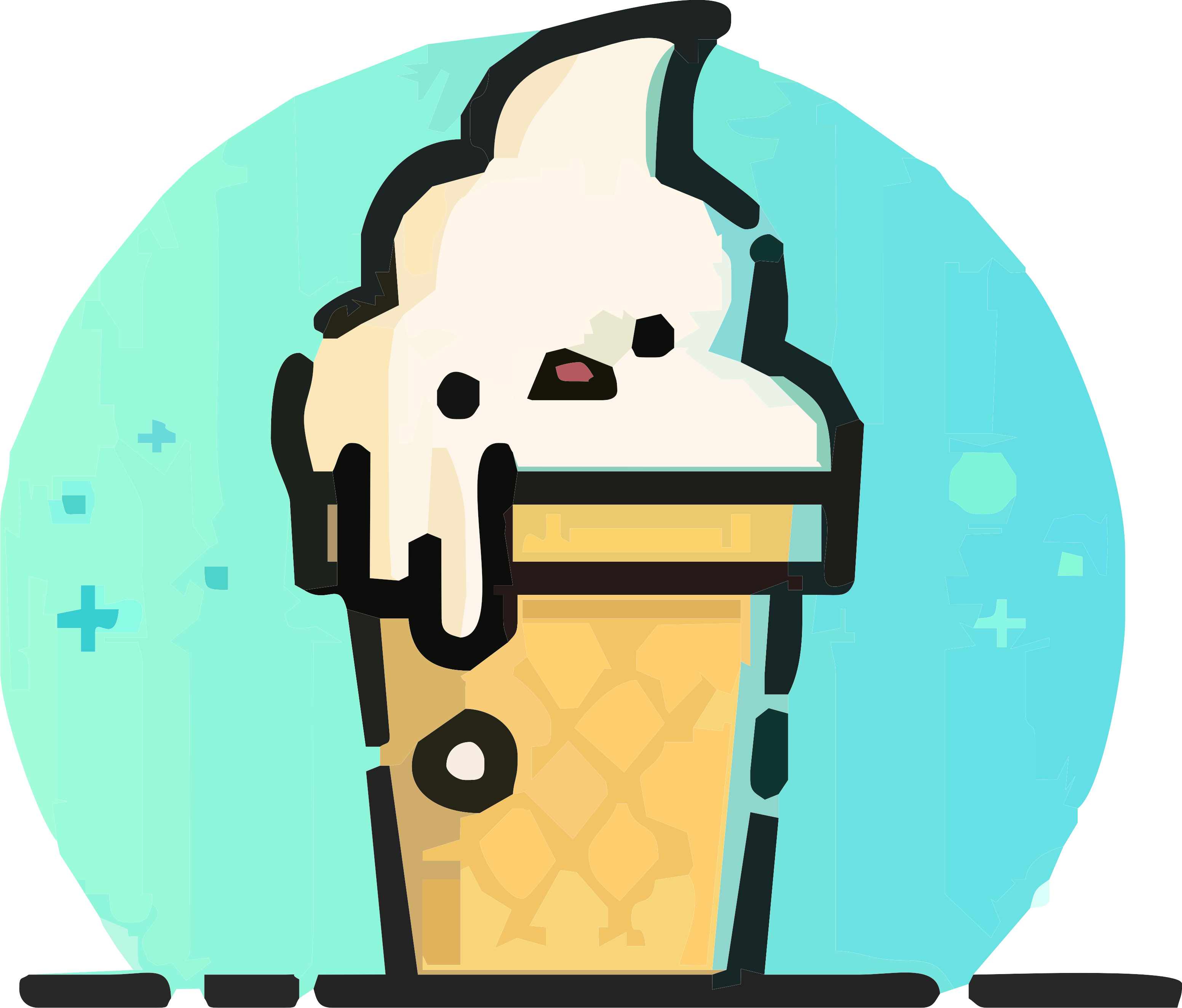 68 Camaro - Ice Cream (3104x2647), Png Download