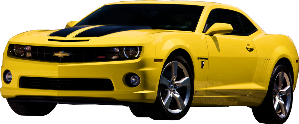 2010 Camaro Bumblebee V3 - Chevrolet Camaro Transformers (1000x416), Png Download