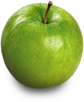 Transparent Background Green Apple Png (400x400), Png Download