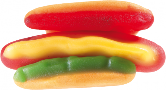 Hot Dog - Efrutti Hot Dog (550x299), Png Download