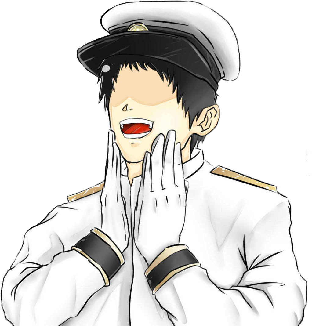Captain Meme Relax - Kancolle Teitoku Meme (1186x1096), Png Download